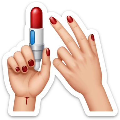 diabetes meter test finger blood sticker