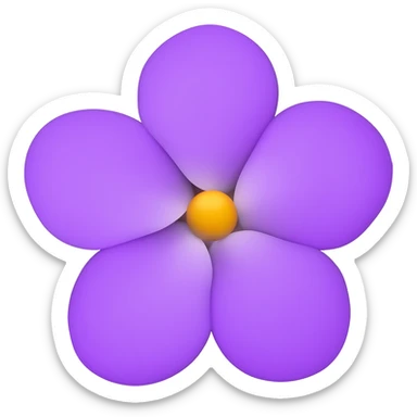 violetta fiore sticker