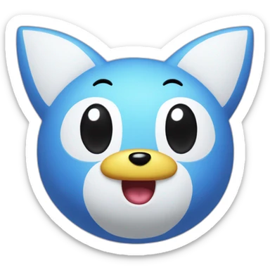 Chao from sonic sticker