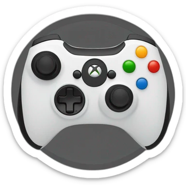 xbox controller black sticker