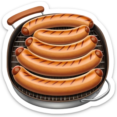 Sausage czech "špekáček„ sticker