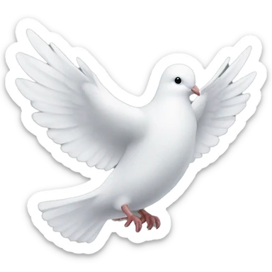 Dove classic sticker