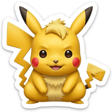 Pikachu sticker