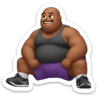 obesity champion sticker