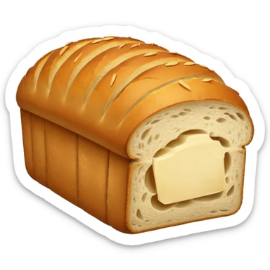 loaf of bread sticker