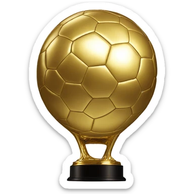 Ballon d’or trophy sticker