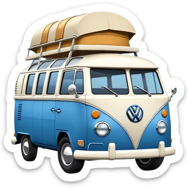 VW bus sticker