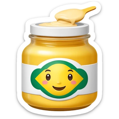 Brasilian bumbum cream sticker