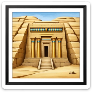 Valle de los Reyes tumba de tutankamon sticker