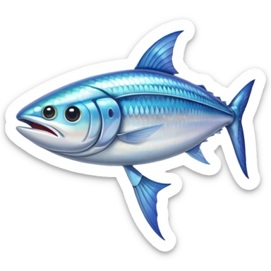 friendly mackerel sticker