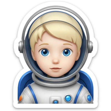 Space Suit Kid sticker