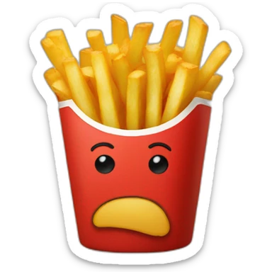 Fries  sticker