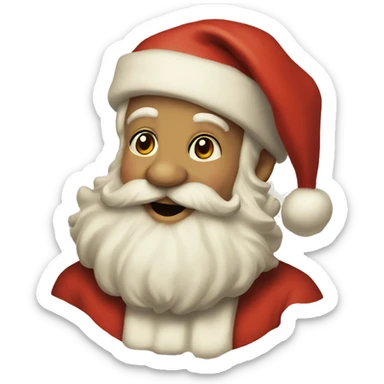 Vintage Santa  sticker