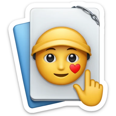 assurance document sans visage sticker