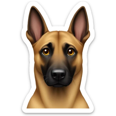 Malinois mignon sticker