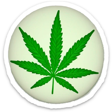 marijuana sticker
