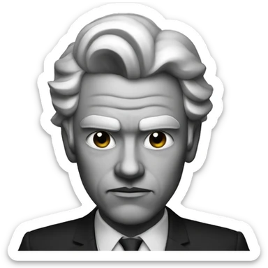 Noir méchant  sticker