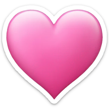 Cuore rosa sticker