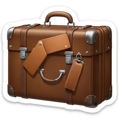 Suitcase sticker