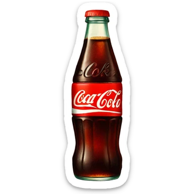 Vintage coke sticker