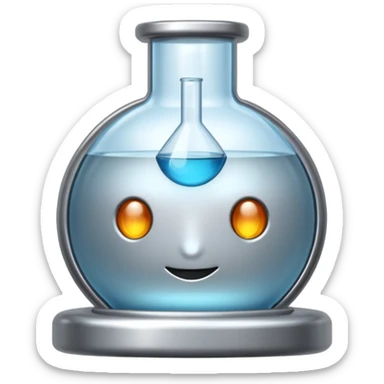 magnet in Science Lab sticker