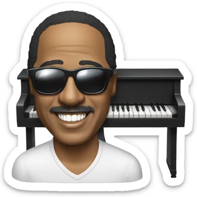 Stevie Wonder sticker