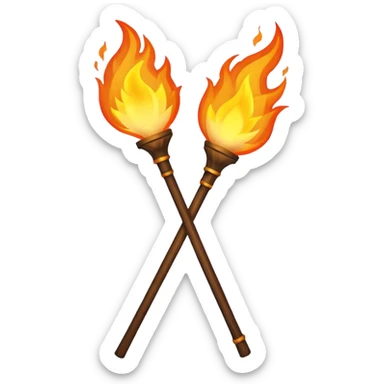 Torch (Fire Staff) sticker