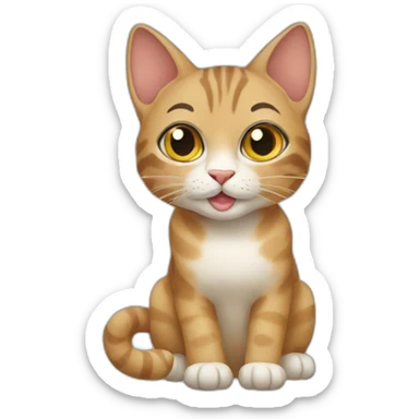 Tunisian cat sticker