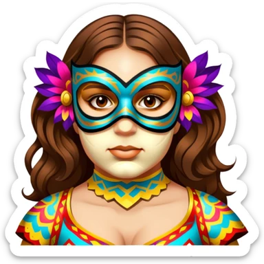 Luchador sticker