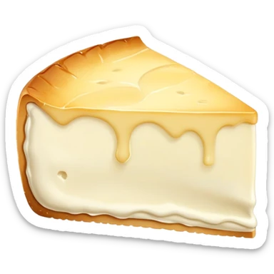 cinematic-realistic-brie-cheese-emoji,-featuring-a-creamy gooey center,-soft-ripened-cheese-with-a-delicate-rind-rendered-with-lifelike-detail-and-inviting,-natural-lighting. sticker