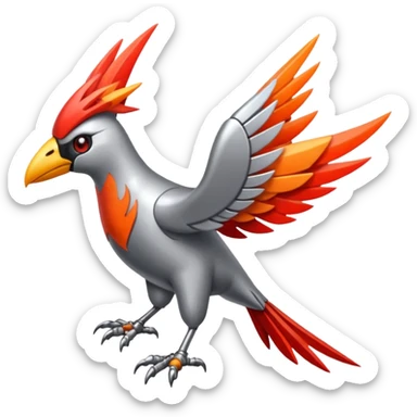 Skarmory-Fletchinder-fusion sticker
