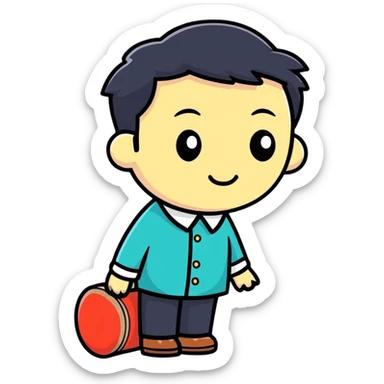 Stuffed Sam sticker
