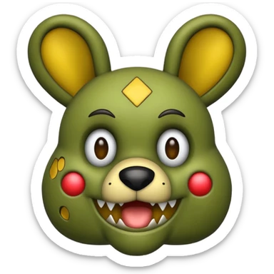 Spring trap sticker