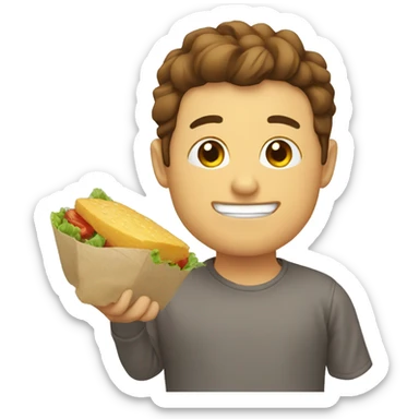 Puesto de comida rapida sticker