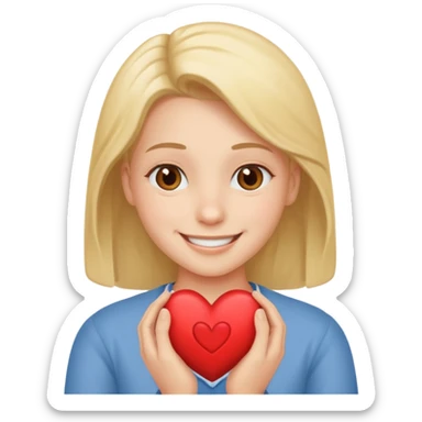 FLOORK DANDO UN CORAZÓN Y DICIENDO DURMETE O TE CONQUISTO sticker