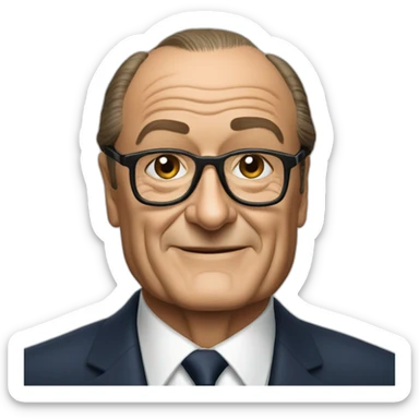 Jacques Chirac sticker