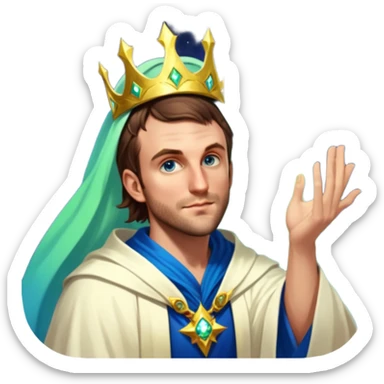 Celestial Sage sticker