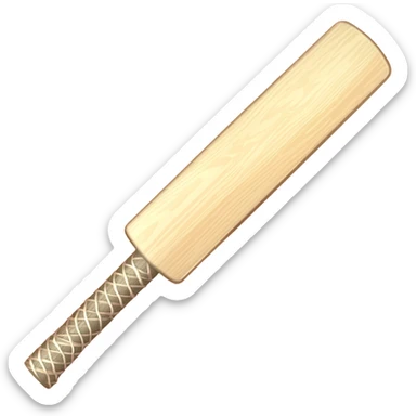 Cricket bat sticker