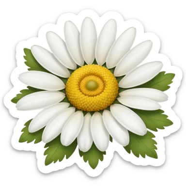 Chamomile emoji sticker