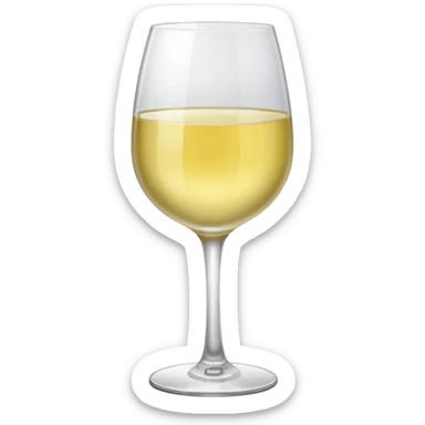 white wine sticker