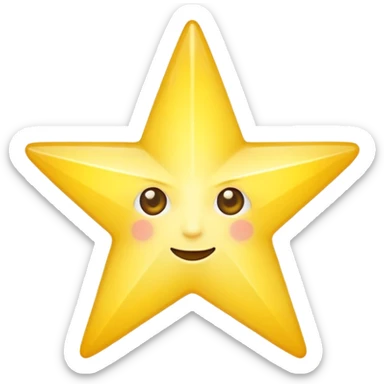 shining star sticker