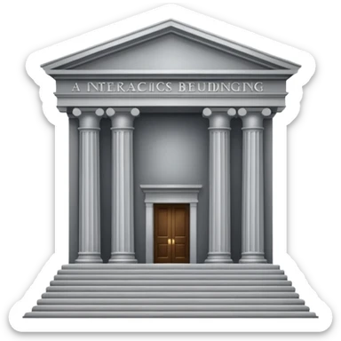 court building sticker