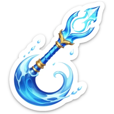 water elemental weapon sticker
