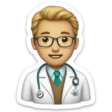 Medical doctor sticker