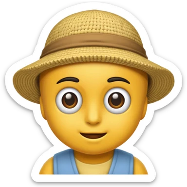 gorro panadero sticker