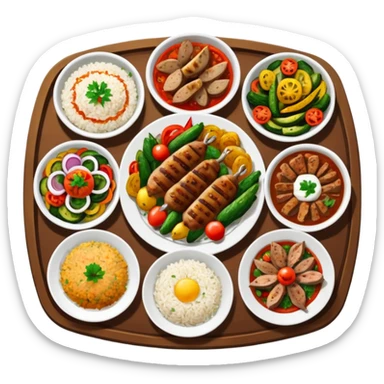 turkish meal sticker