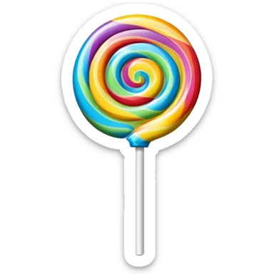Lollipop sticker