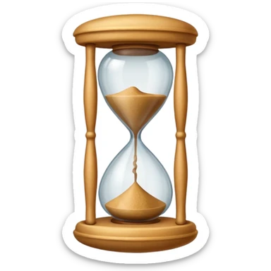 a  Hourglass shape Peanut  sticker