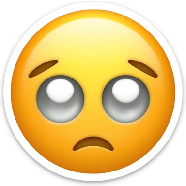 bruised eye sad face emoji sticker