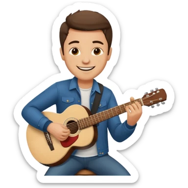 shep Musician sticker